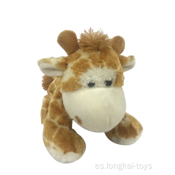 Agazapado peluche jirafa juguete